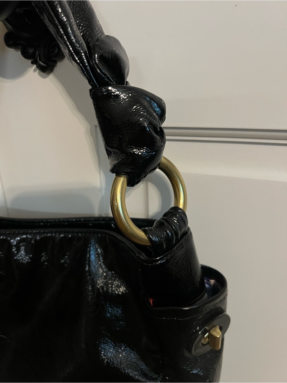 Coach Resort Patent leather bag - Picture 3 of 8